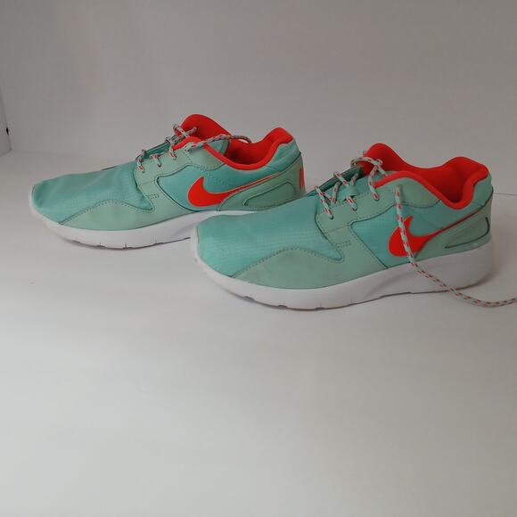 Nike Women's Red Swoosh/ Mesh /Leather/ Running Shoes/Size 7 - Picture 1 of 8